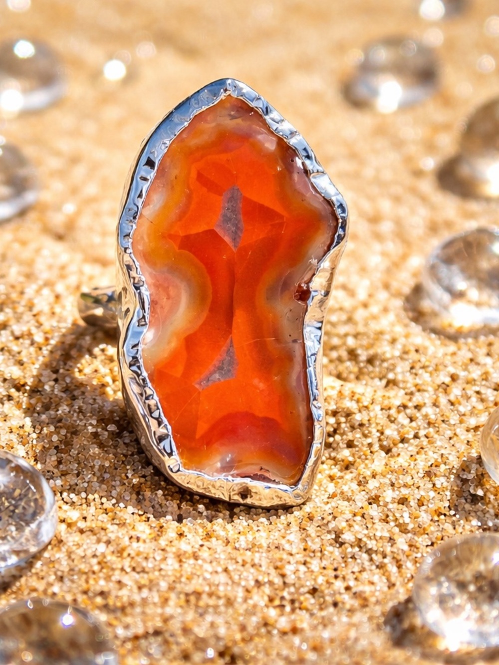 Botswana Agate Ring